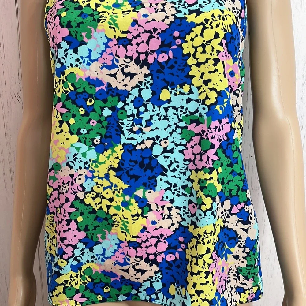 J.Crew Floral Tank Top
